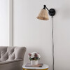 Oswynn Wall Sconces with USB Port, Set of 2 in Black - Lighting - 3