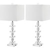 Deco Crystal Table Lamps with USB Port, Set of 2 - Lighting - 1 - thumbnail