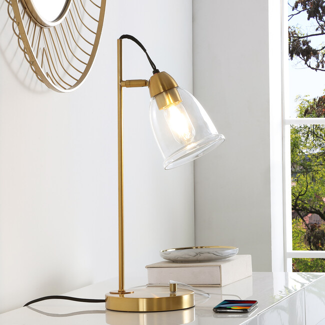 Gibson Table Lamp With USB Port - Lighting - 2