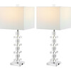 Deco Crystal Table Lamps with USB Port, Set of 2 - Lighting - 4
