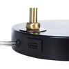 Felton Table Lamp with USB Port, Black - Lighting - 4