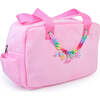 Ooh La La Beach Tote, Pink - Bags - 1 - thumbnail