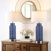 Bottle Glass Table Lamps With USB Port, Set of 2 - Lighting - 2