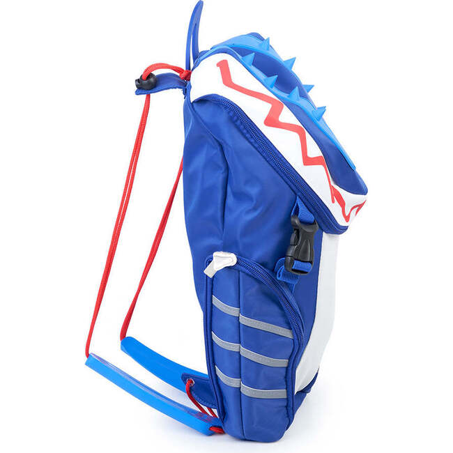Shark Fin Backpack, Blue