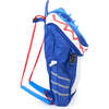 Shark Fin Backpack, Blue - Backpacks - 2