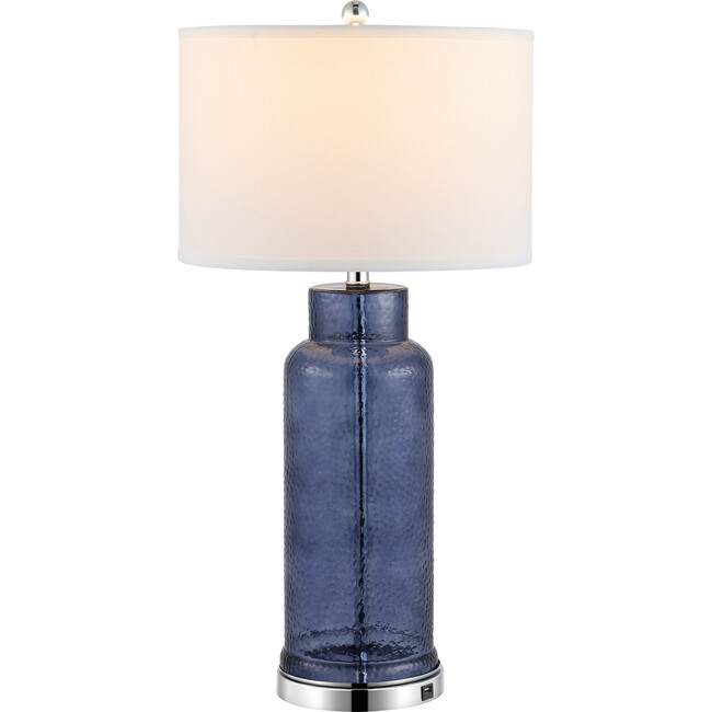 Bottle Glass Table Lamps With USB Port, Set of 2 - Lighting - 4