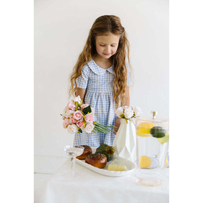 Twirl Cotton Dress, Happy Daisy - Dresses - 3