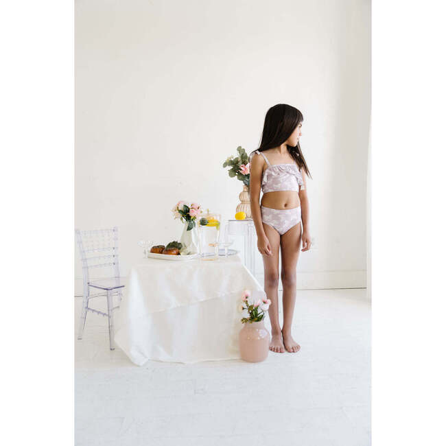 Lola Ruffle Bikini, Lilac Butterfly - Two Pieces - 3