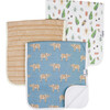 Peanut Premium Burp Cloths, Multi - Burp Cloths - 1 - thumbnail