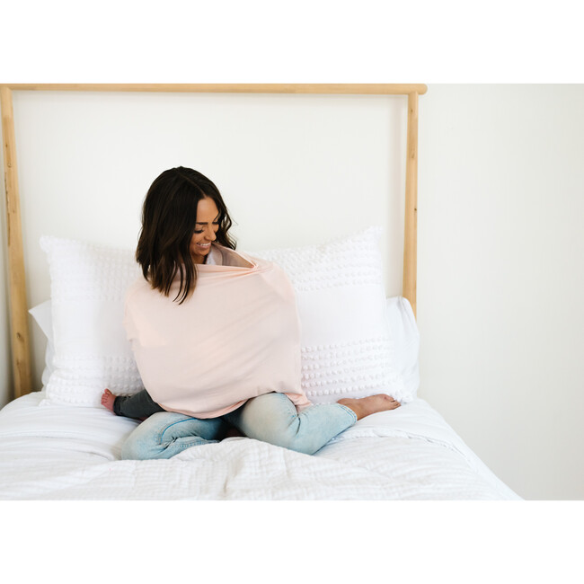 Blush Multi-Use Cover, Pink - Nursing Covers - 4