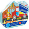 Construction 40pc "Truck" Shaped Jigsaw - Puzzles - 1 - thumbnail