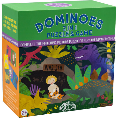 Dino Reversible Dominoes - Games - 2