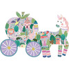 Fairy Tale 80pc "Horse & Carriage" Shaped Jigsaw - Puzzles - 2