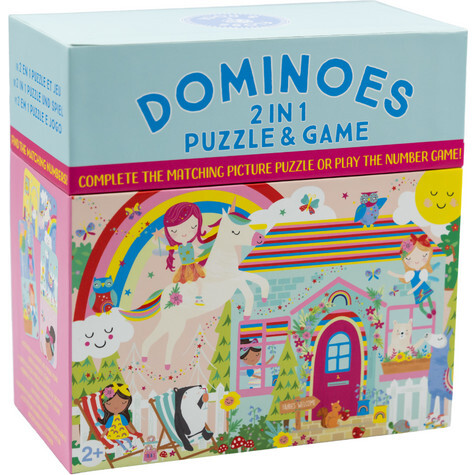 Rainbow Fairy Reversible Dominoes - Games - 2