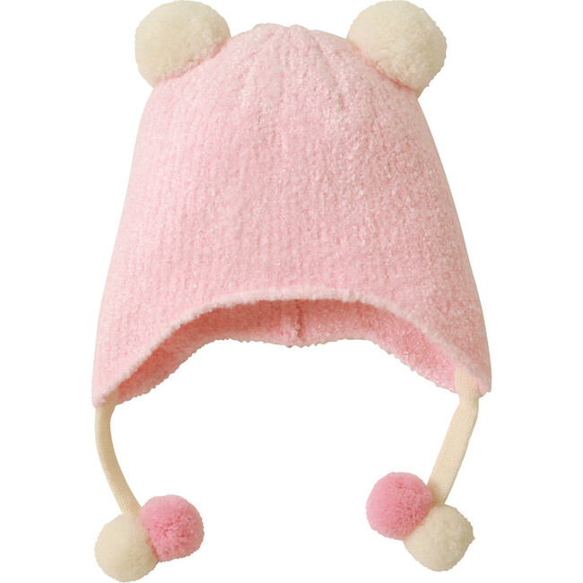 Pom Hat, Pink - Hats - 1