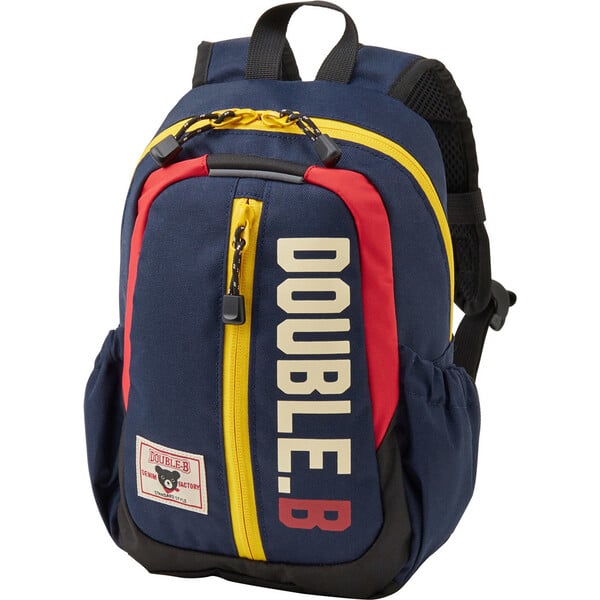 DOUBLE-B Backpack, Navy - Miki House Bags | Maisonette