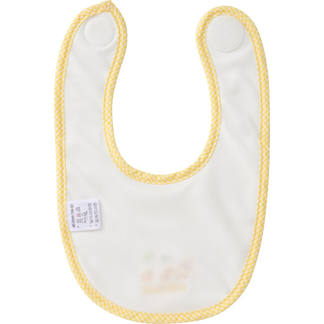 A Mother and Her Ducklings Bib, Yellow - Bibs - 2