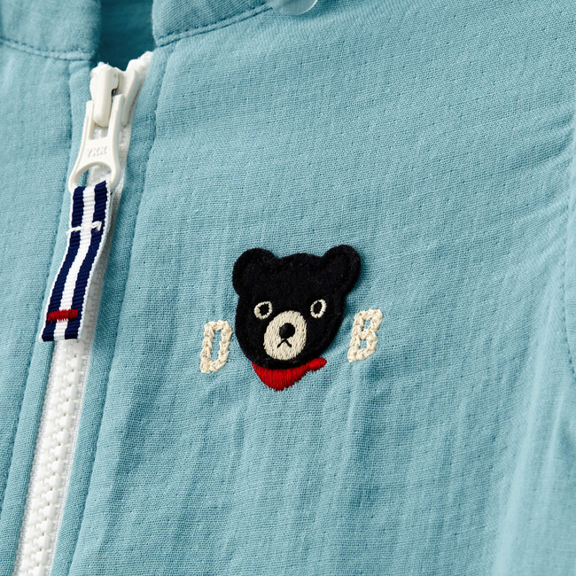 DOUBLE-B Hoodie, Blue - Parkas - 3