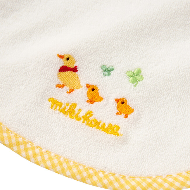 A Mother and Her Ducklings Bib, Yellow - Bibs - 3