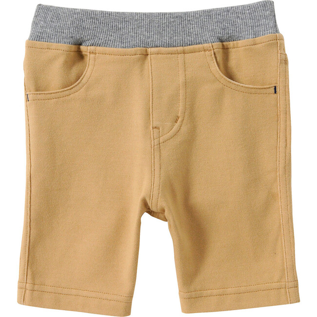 Everyday Knit Shorts, Beige - Pants - 1 - zoom