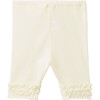 Frilled Shorts, Ivory - Pants - 2 - thumbnail