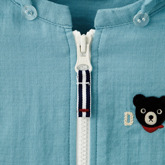 DOUBLE-B Hoodie, Blue - Parkas - 7