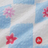 Cool Breeze Flora Two Piece Kimono Jinbei, Blue - Loungewear - 5