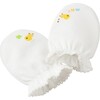Baby Mitten, White - Other Accessories - 1 - thumbnail