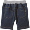 Everyday Knit Shorts, Indigo - Pants - 2 - thumbnail