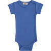 SS Modal Bodysuit, Blue - Onesies - 1 - thumbnail