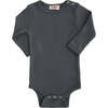 Sea Moss LS Modal Bodysuit, Green - Onesies - 1 - thumbnail