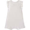 Fog Ruffle Modal Romper, Grey - Onesies - 2