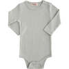 Sage LS Modal Bodysuit, Green - Onesies - 1 - thumbnail