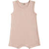 Blush Sleeveless Modal Romper, Pink - Onesies - 1 - thumbnail