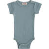 Teal SS Modal Bodysuit, Blue - Onesies - 1 - thumbnail