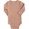 Fawn LS Modal Bodysuit, Pink - Onesies - 2