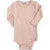 Blush LS Modal Bodysuit, Pink - Onesies - 1 - thumbnail