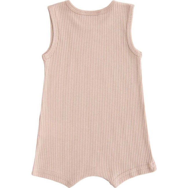 Blush Sleeveless Modal Romper, Pink - Onesies - 2