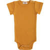 Amber SS Modal Bodysuit, Orange - Onesies - 1 - thumbnail