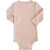 Blush LS Modal Bodysuit, Pink - Onesies - 2