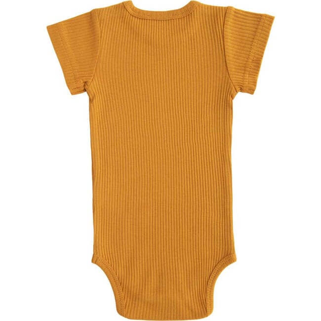 Amber SS Modal Bodysuit, Orange - Onesies - 2