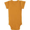 Amber SS Modal Bodysuit, Orange - Onesies - 2 - thumbnail