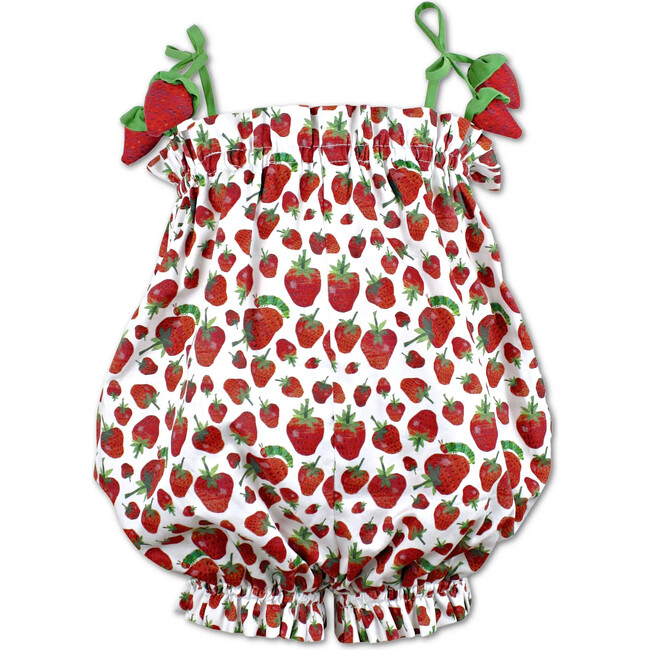 The Very Hungry Caterpillar™ Strawberry Bubble Romper, Strawberry Print - Rompers - 1