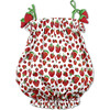 The Very Hungry Caterpillar™ Strawberry Bubble Romper, Strawberry Print - Rompers - 1 - thumbnail