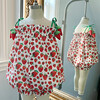 The Very Hungry Caterpillar™ Strawberry Bubble Romper, Strawberry Print - Rompers - 2