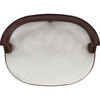 Hathaway Cherry Upholstered  Vanity Seat - Desk Chairs - 5