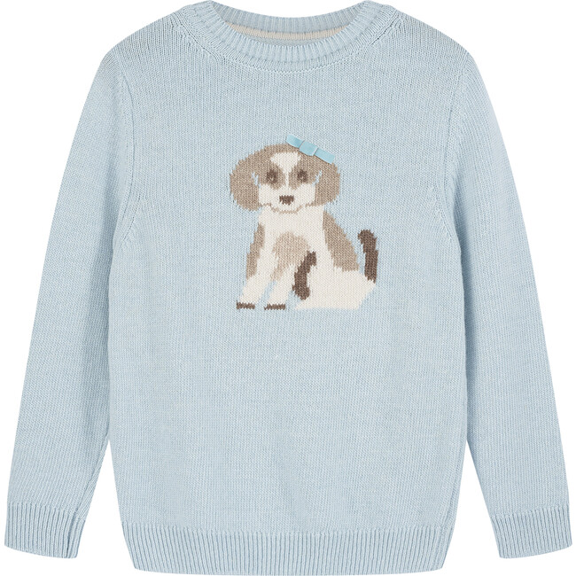 Puppy Sweater, Sea Green