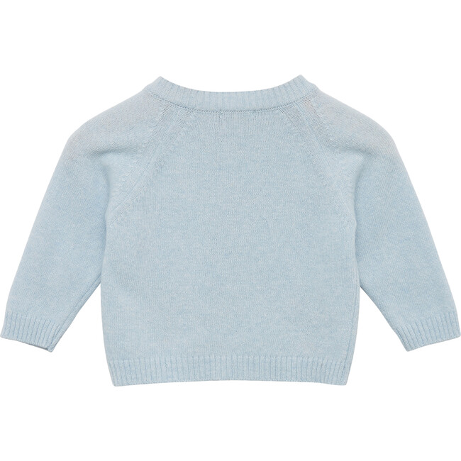 Pip Penguin Cardigan, Pale Blue - Cardigans - 3