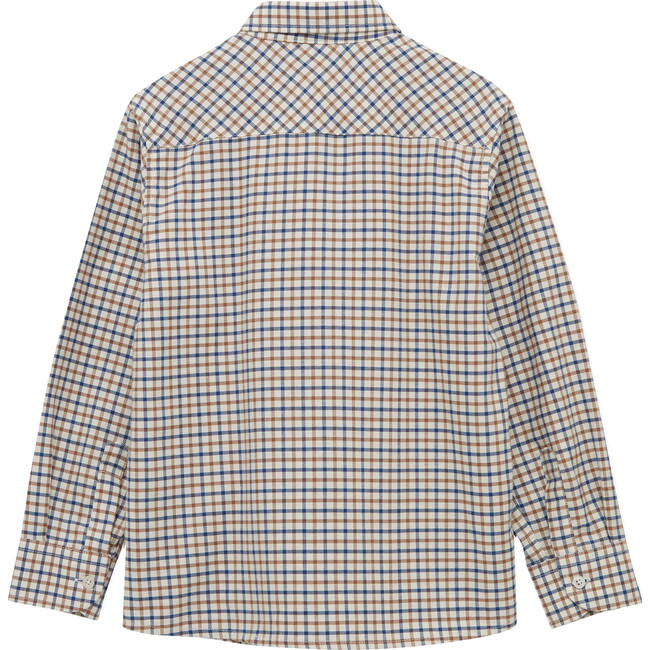 Oliver Shirt, Camel Check - Shirts - 3