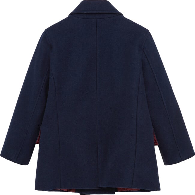 Pea Coat, Navy - Coats - 4